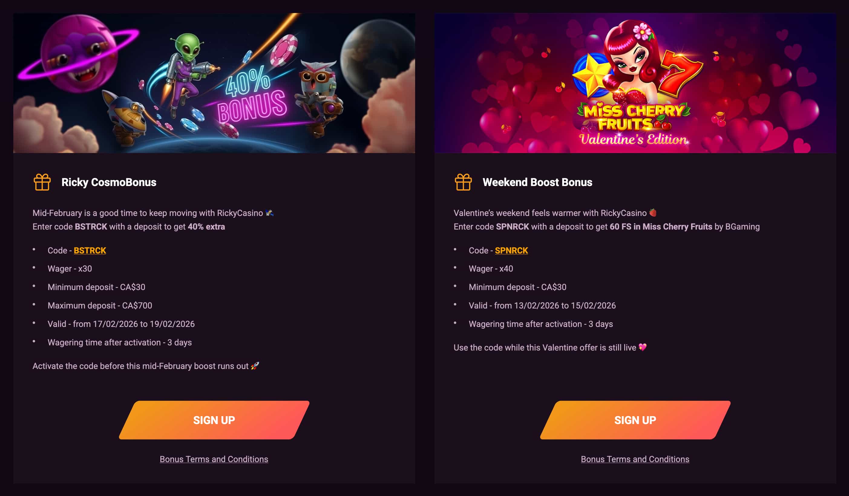 Ricky Casino Australia